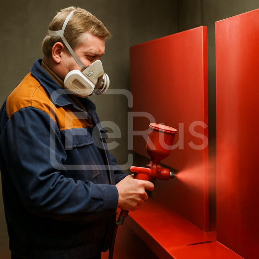 Полимерная покраска металлов