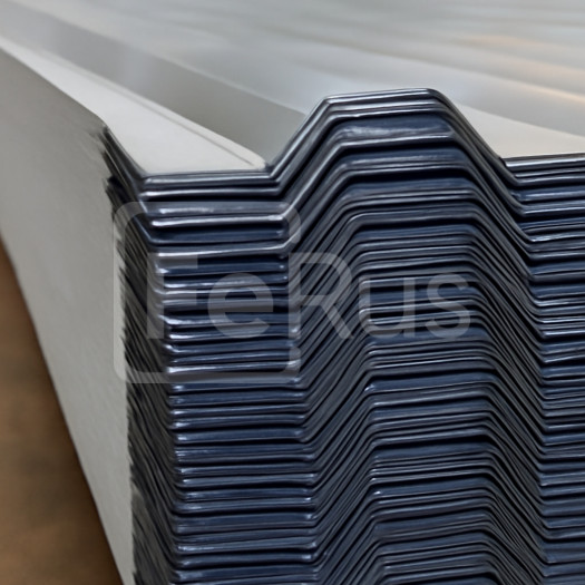 Профиль листовой оцинкованный г/к 1,2х500х1200 мм 10пс ГОСТ 9234-74