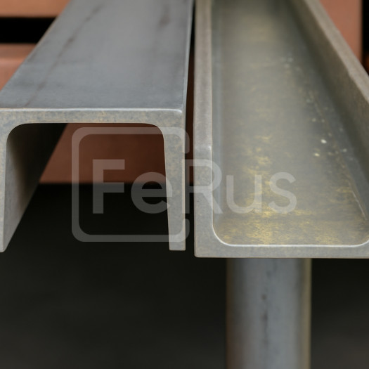 Швеллер стальной 10П С345К ГОСТ 27772-2015