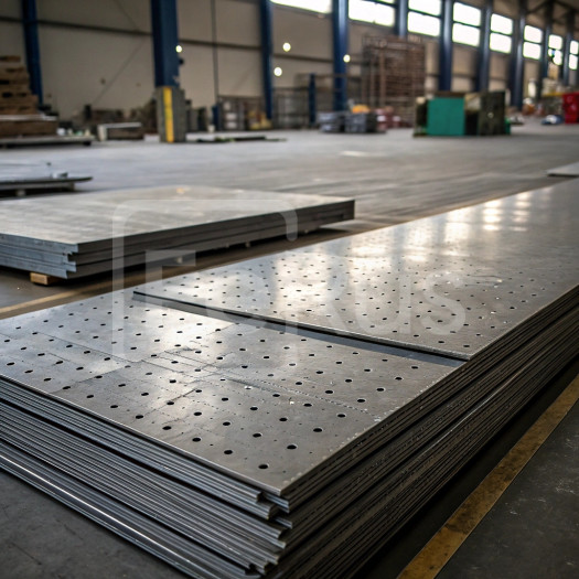 Лист перфорированный оцинкованый 0,22 мм LG Ст1кп ГОСТ 58602-2019