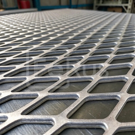 Лист просечно-вытяжной 1х1000х2000 мм ПВЛ 306 Ст3сп ГОСТ 8706-78