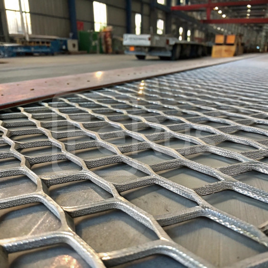 Лист просечно-вытяжной оцинкованный 1х1000х1500 мм ПВЛ 408 Ст3кп ГОСТ 8706-78