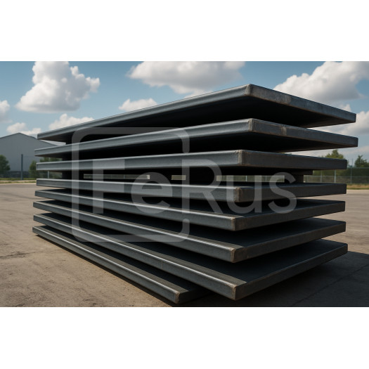 Броневой лист 14х1500х3000 мм 37У Бр5 ГОСТ Р 50963-96