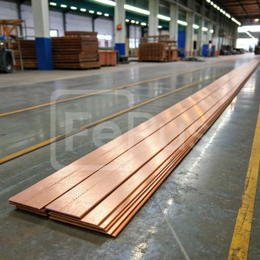 Шина медная 8х30 мм ШМТ ГОСТ 434-78