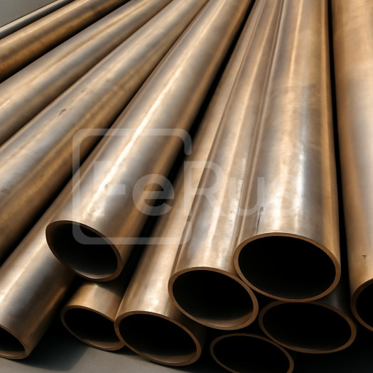 Труба медно-никелевая 100х17,5х2000 мм OFE-OK ГОСТ 15040-2016