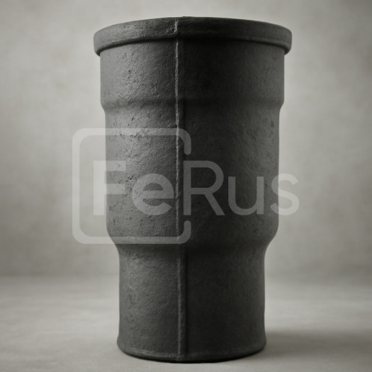 Патрубок чугунный компенсационный 130х80 мм СЧ10 ГОСТ 6942-98
