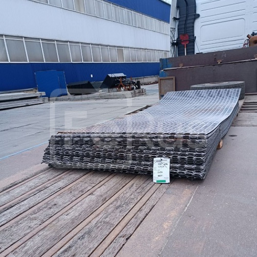 Лист просечно-вытяжной 1х600х2000 мм ПВЛ 406 Ст3пс ГОСТ 8706-78