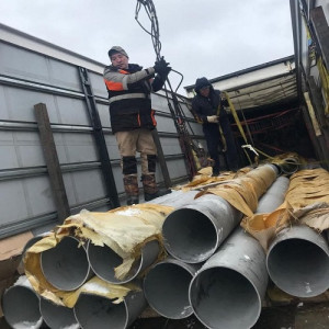 Труба нержавеющая бесшовная 325х8 мм 12Х18Н10Т ГОСТ 9941-81